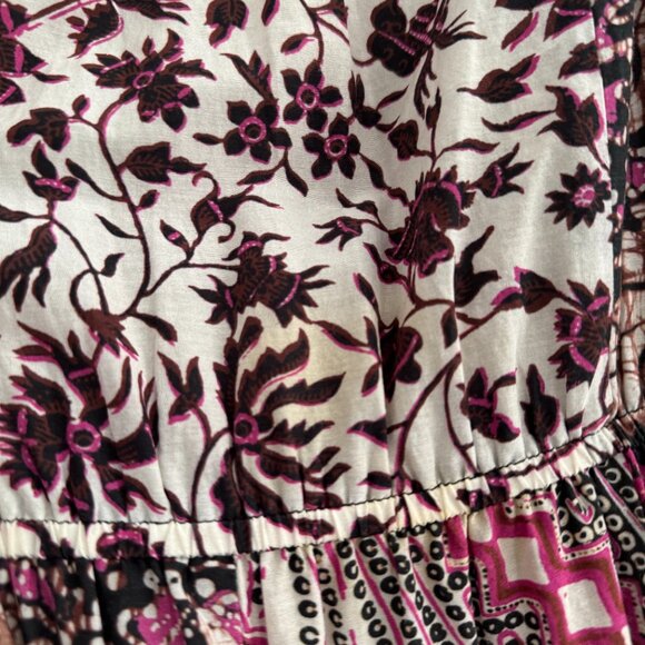 Ulla Johnson "Asis" Patchwork Printed Dress, size 4 - Picture 8 of 14